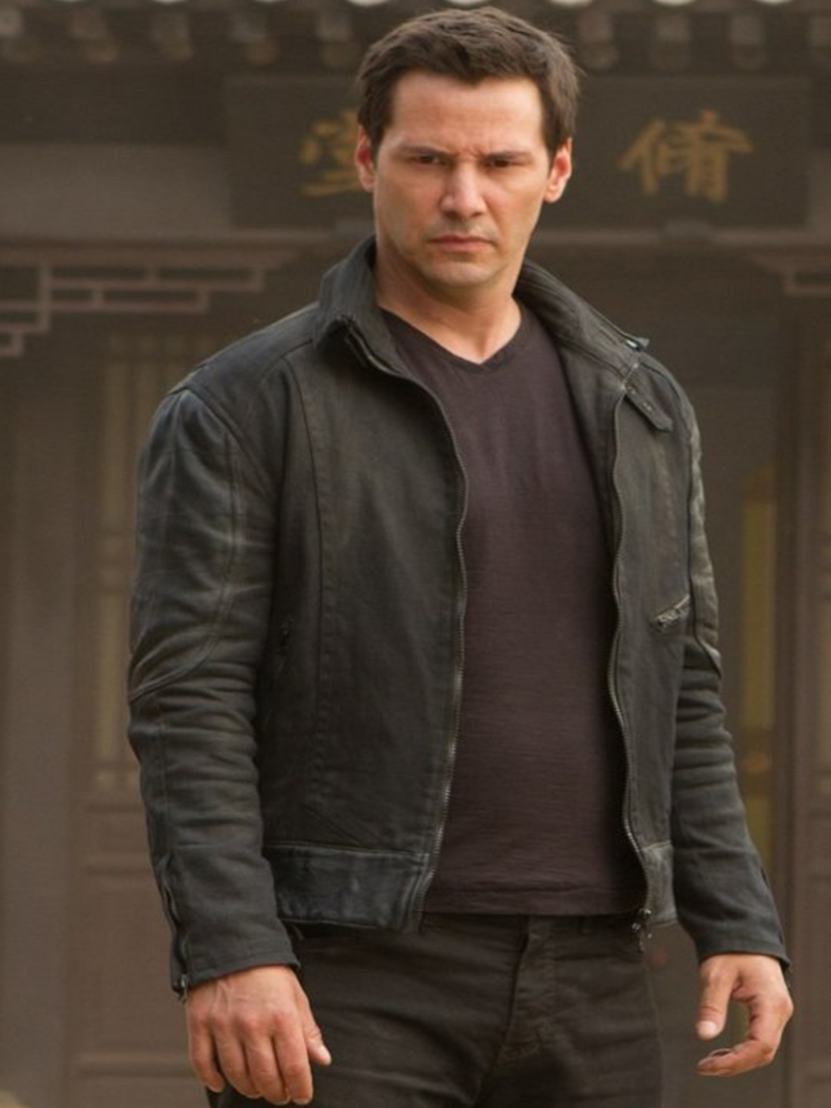 Keanu Reeves Man of Tai Chi Black Jacket