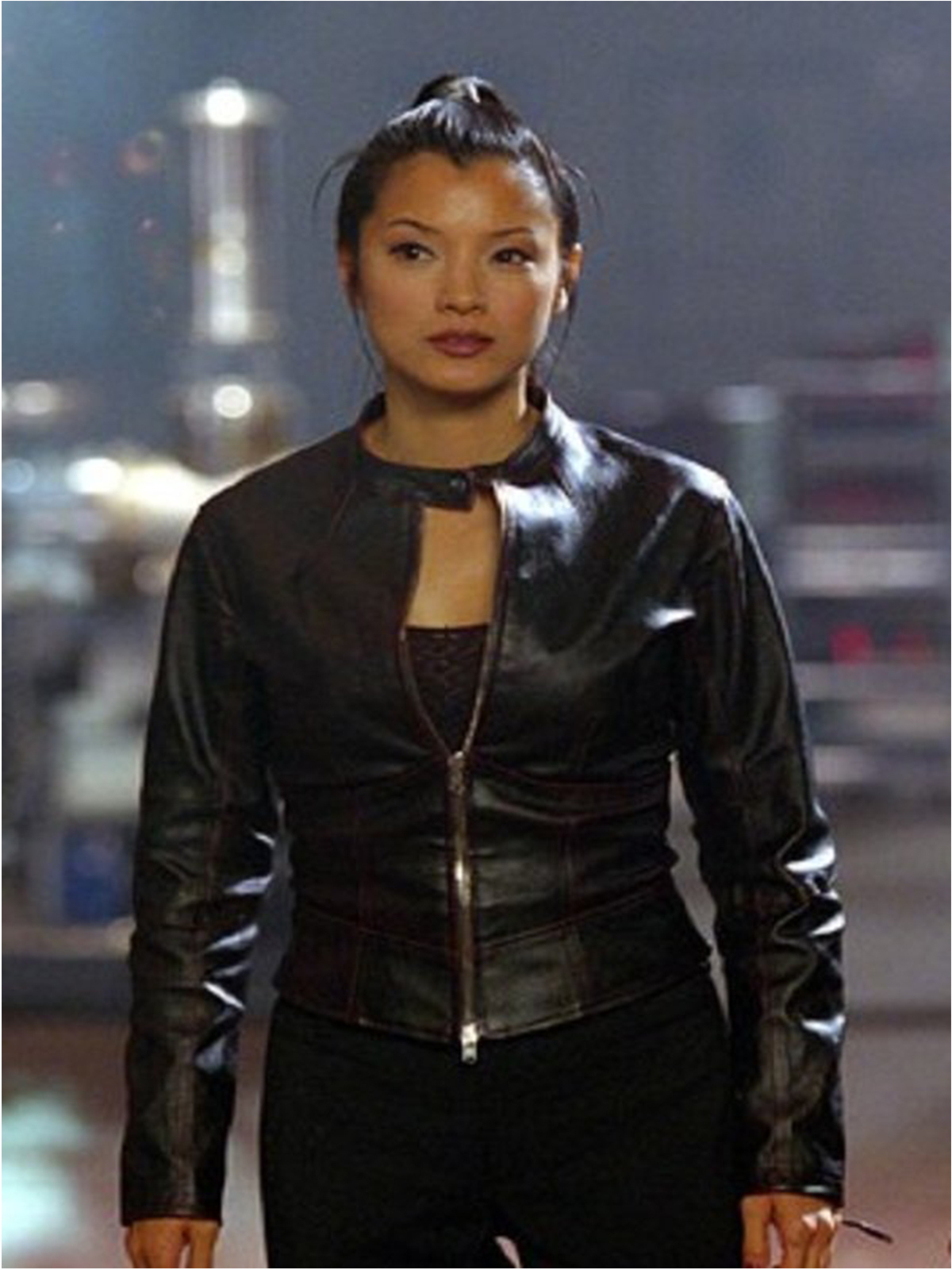 Kelly Hu Cradle 2 the Grave Sona Black Jacket