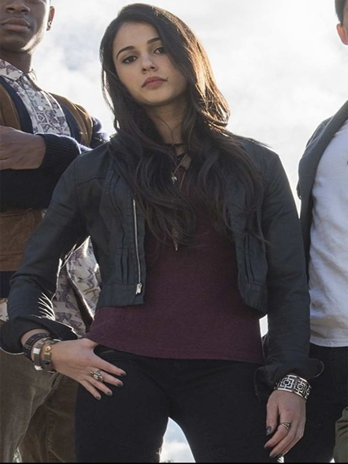 Kimberly Hart Power Rangers Naomi Scott Leather Jacket