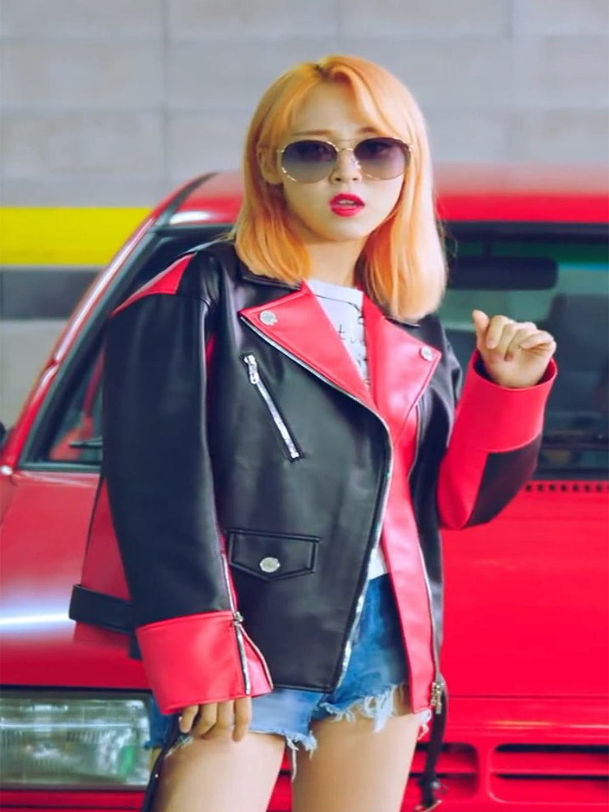 Mamamoo Forever Young Red Jacket