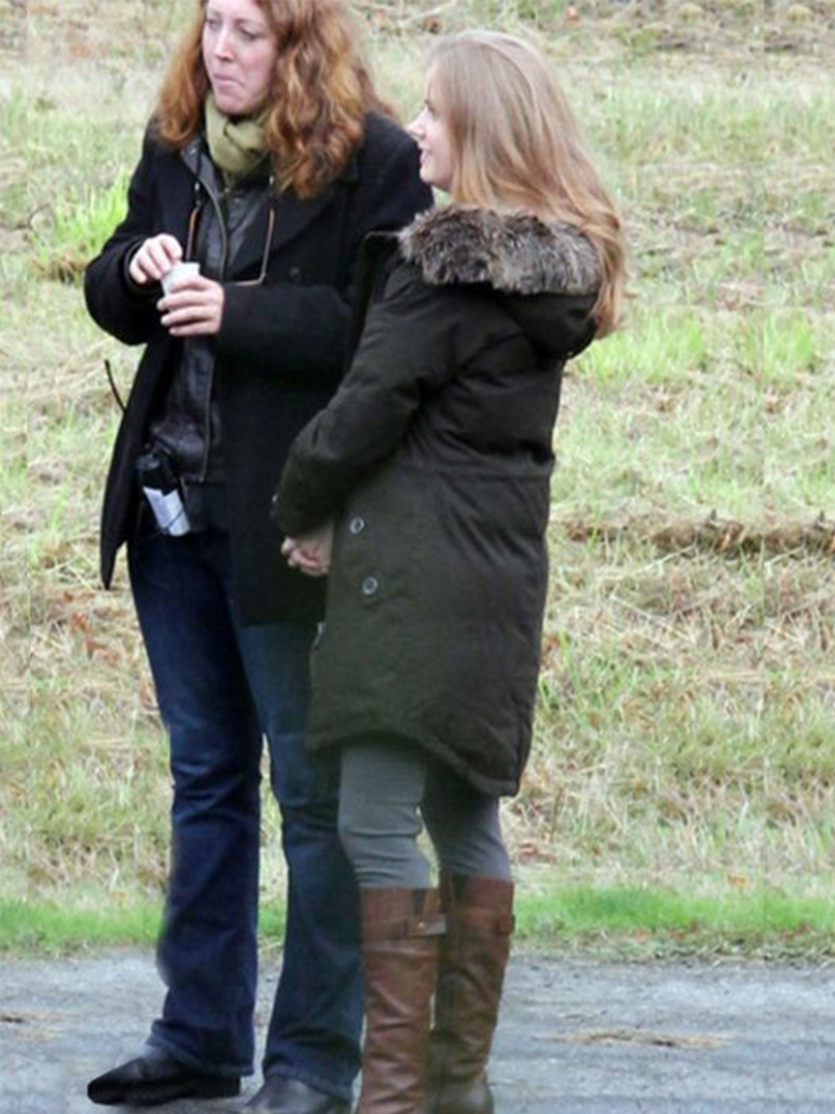 Man of Steel Amy Adams Fur Coat