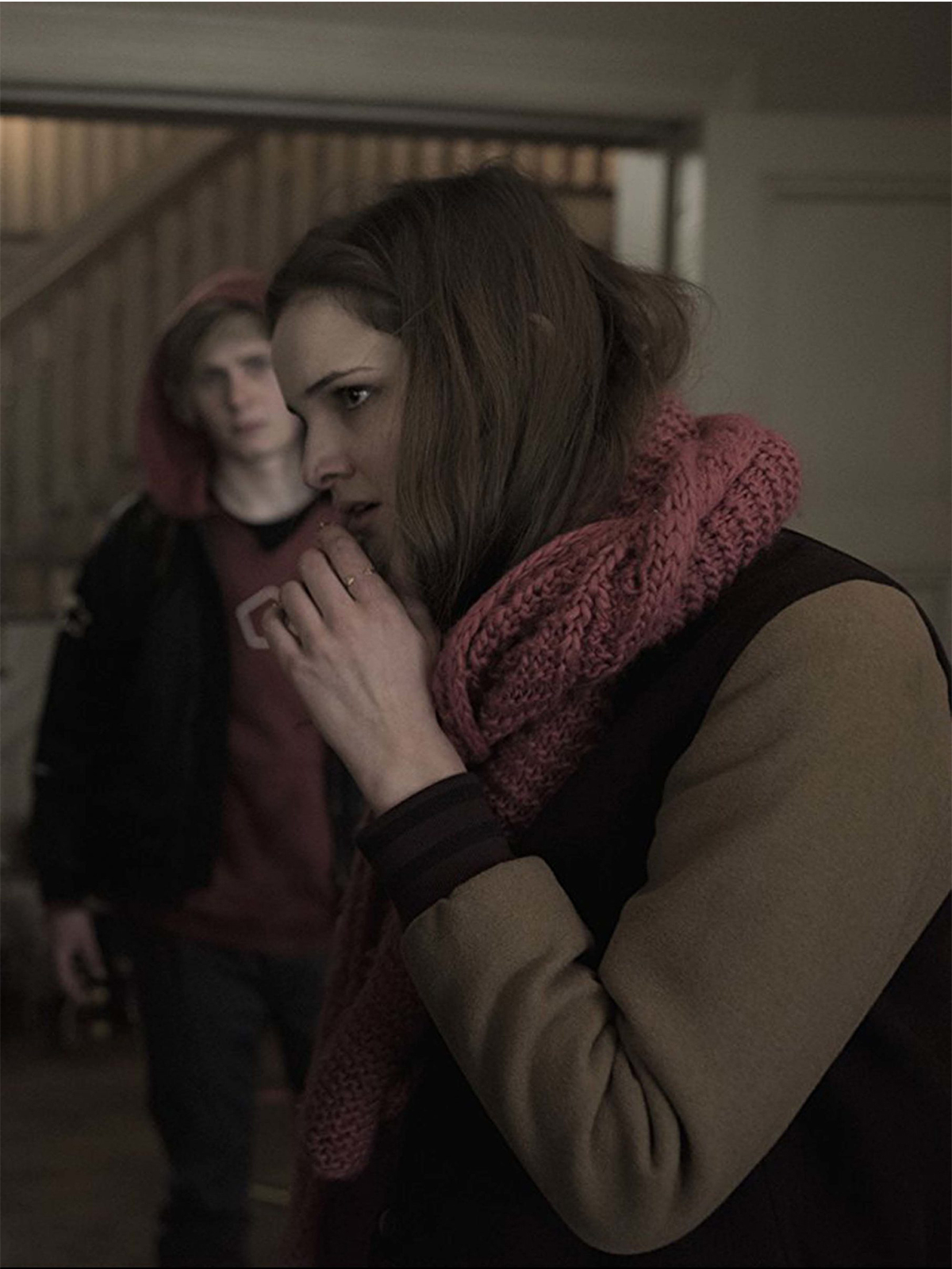 Martha Nielsen Varsity Jacket Drama Series in Dark