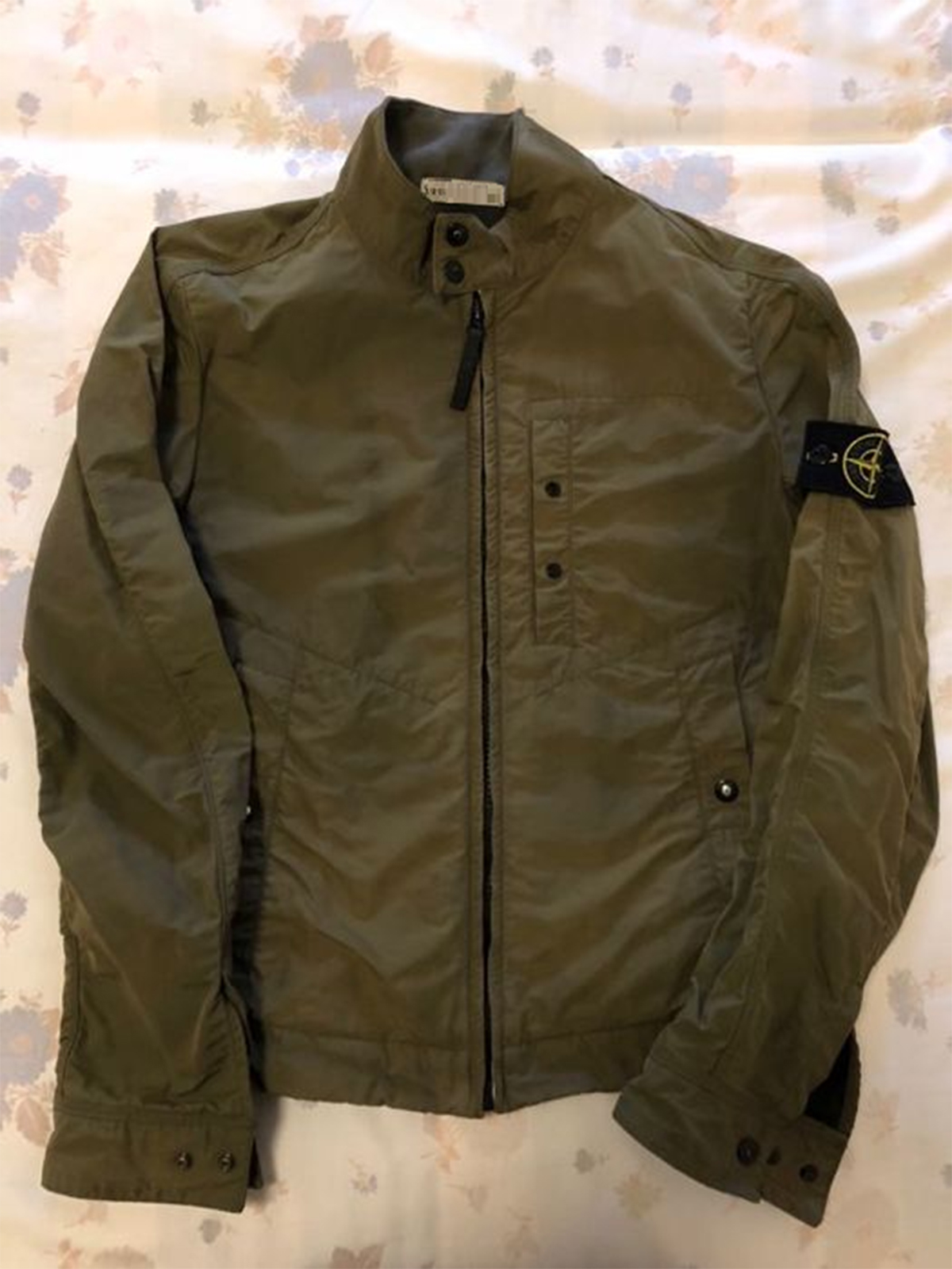 Mens Stone Island Biker Jacket