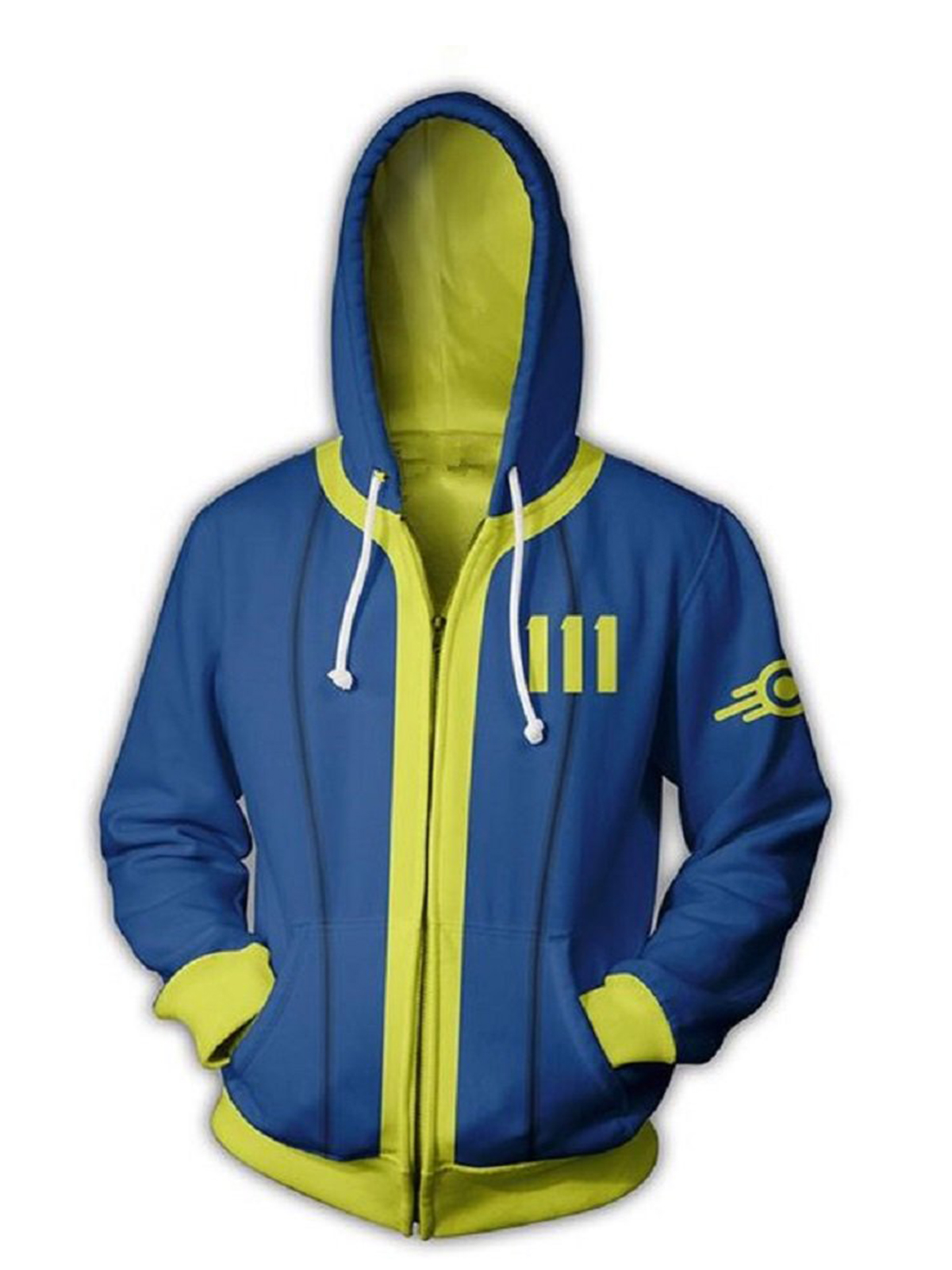 Men's Vault 111 Cosplay Hooded Jacket