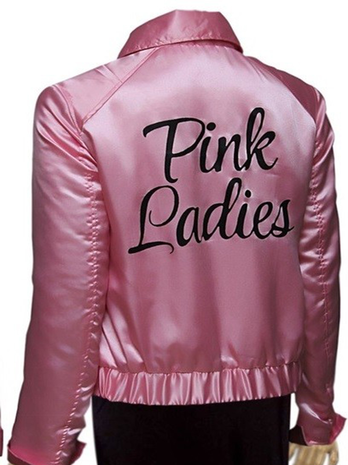 Michelle Pfeiffer Reversible Satin Grease 2 Pink Jacket