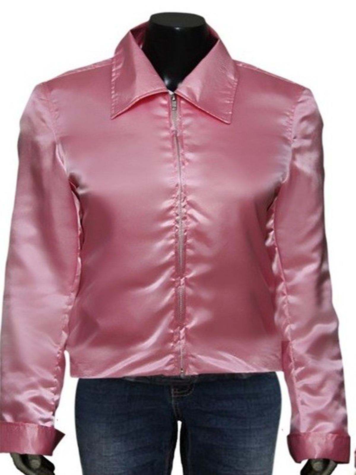 Michelle Pfeiffer Reversible Satin Grease 2 Pink Ladies Jacket