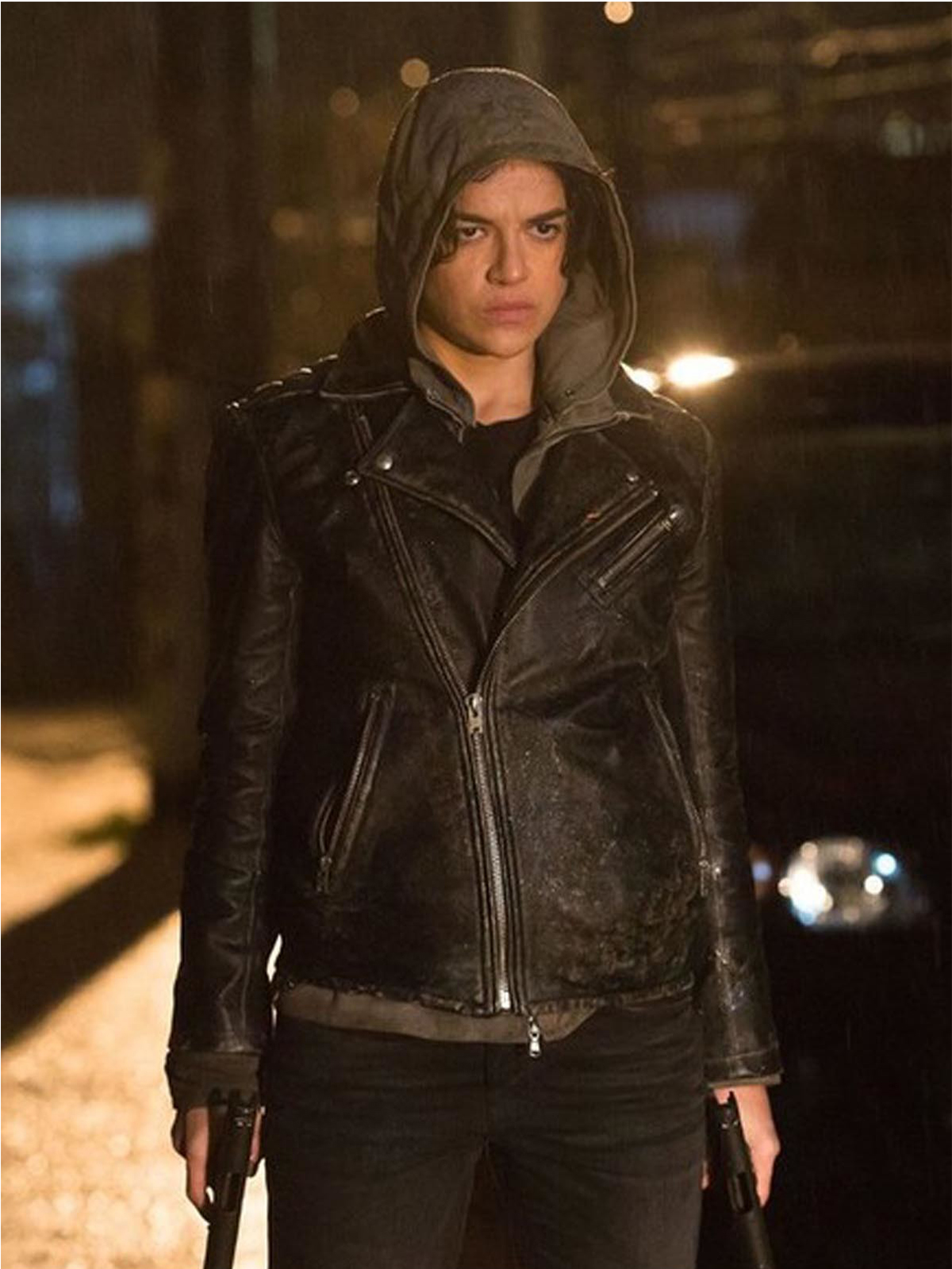 Michelle Rodriguez The Assignment Black Leather Jacket