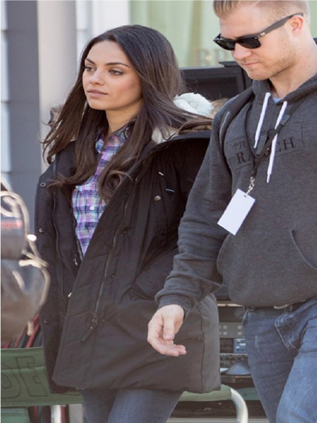 Mila Kunis Bad Moms Black Jacket