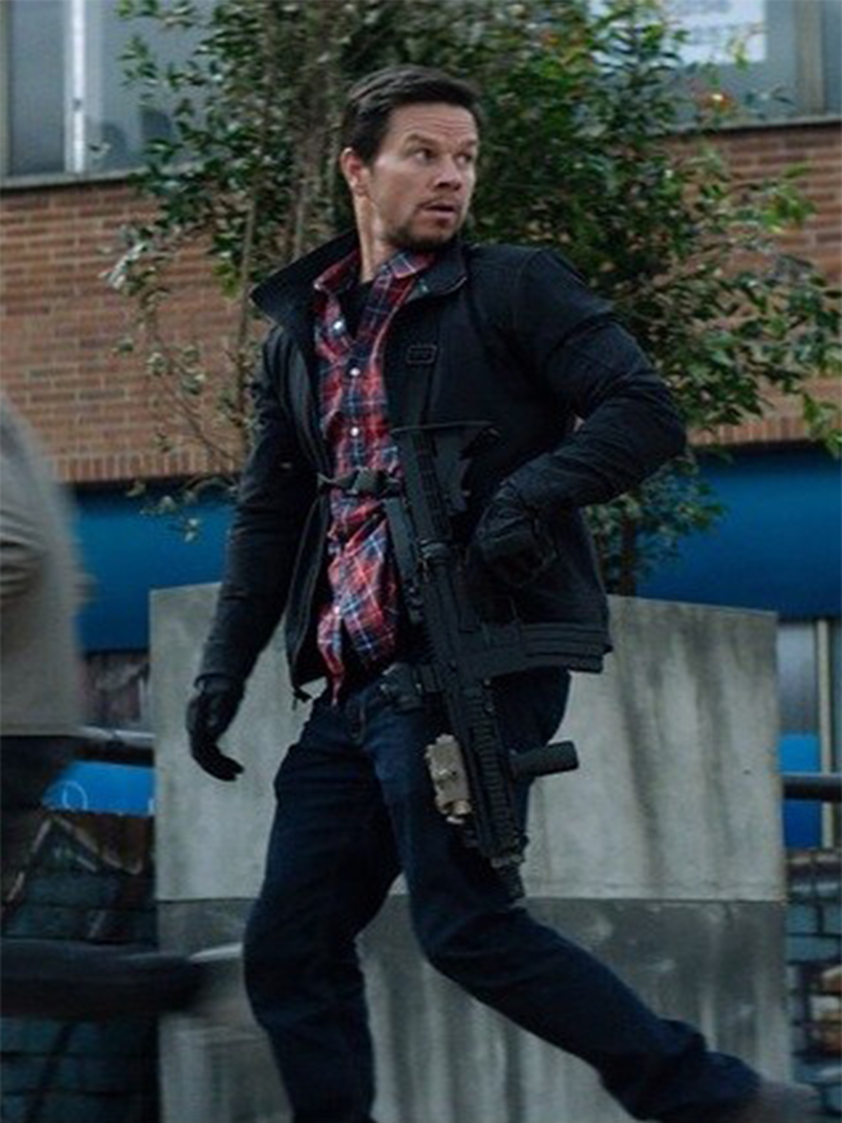 Mile 22 Mark Wahlberg Black Jacket