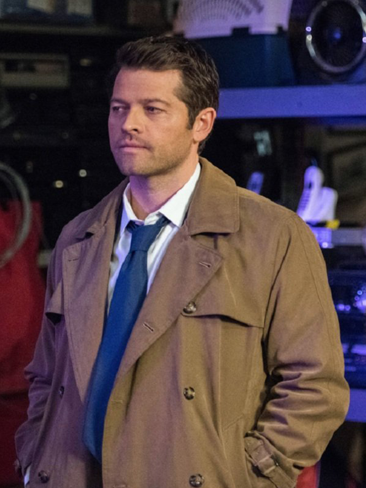 Misha Collins Supernatural Trench Coat