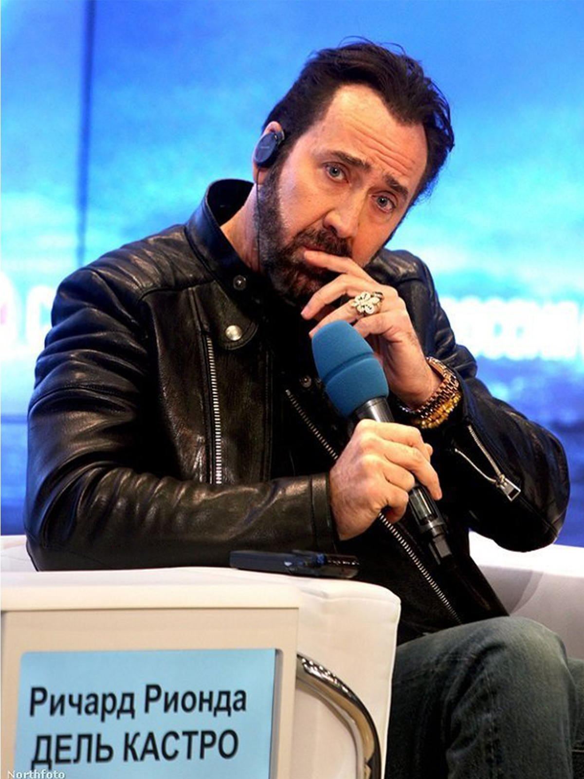 Nicolas Cage Brando Biker Jacket