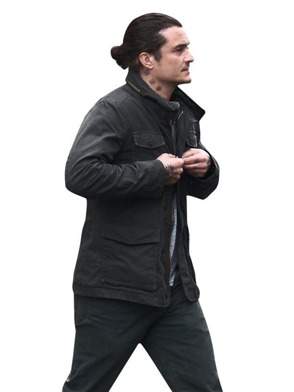 Orlando Bloom Movie Unlocked Jacket