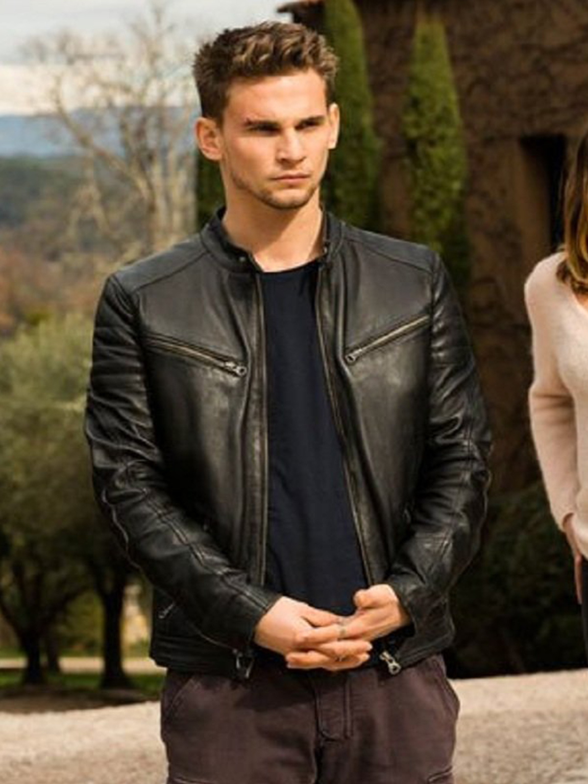 Overdrive Freddie Thorp Black Leather Jacket