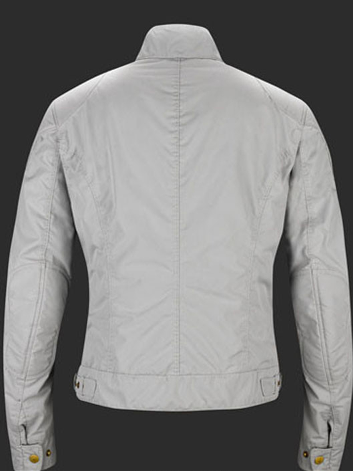 Paddington Blouson White Cotton Jacket