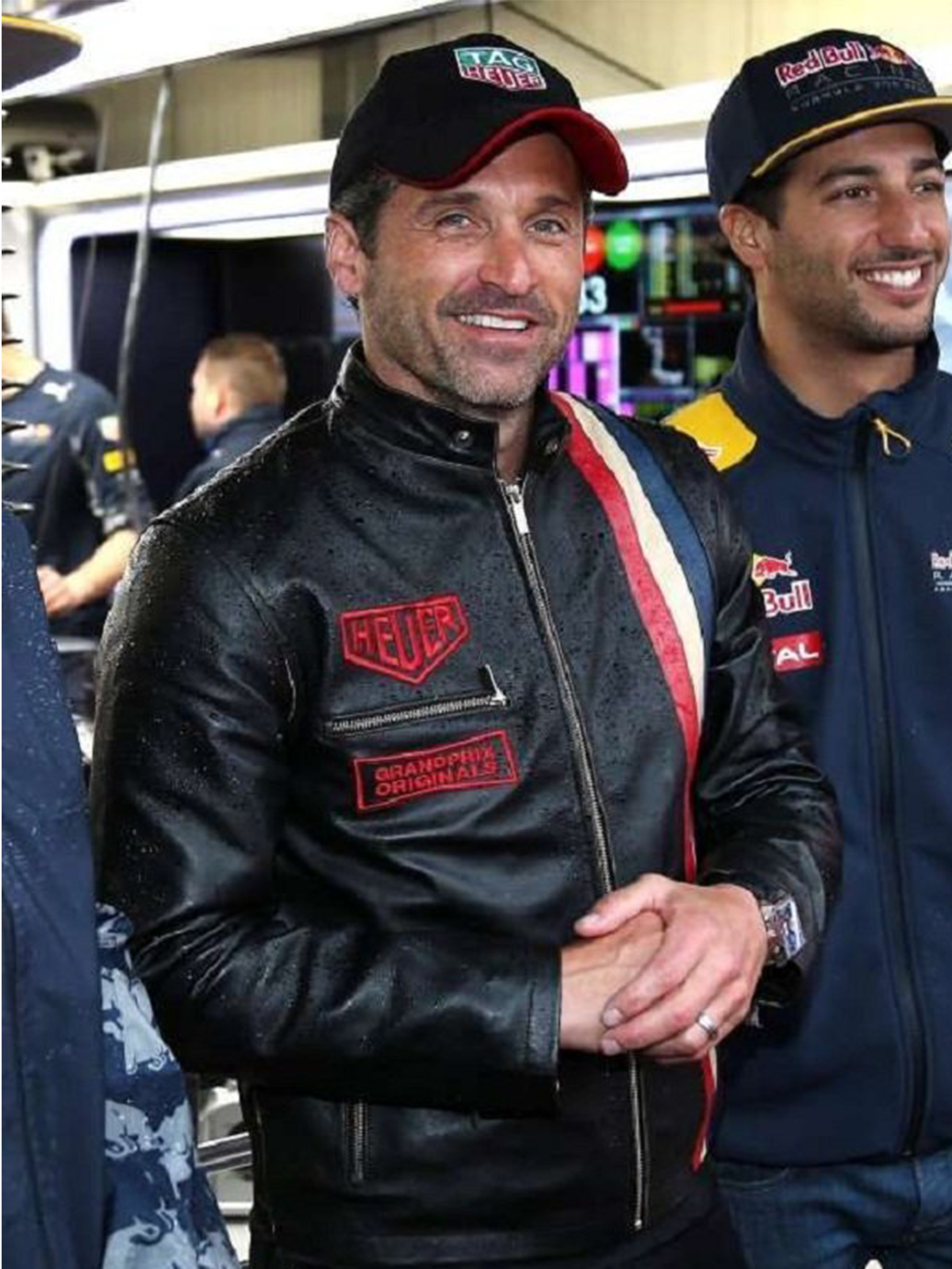 Patrick Dempsey Formula 1 Grand Prix Leather Jacket