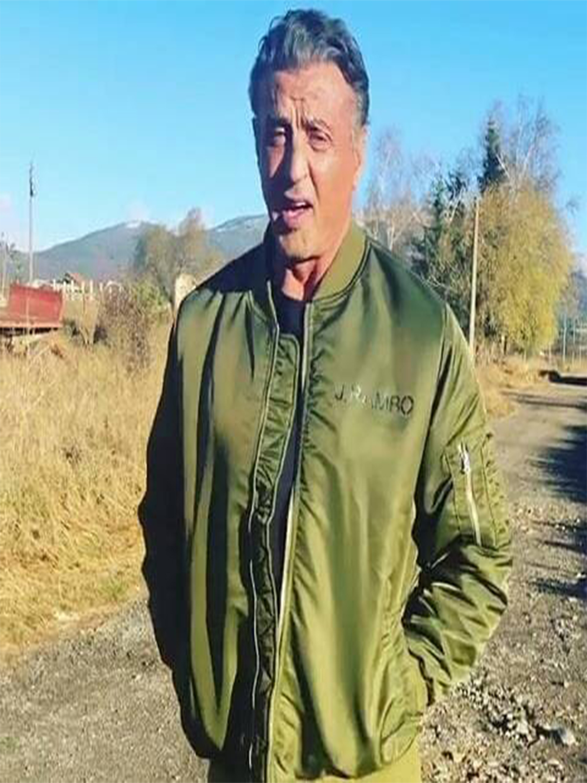 Rambo Last Blood Sylvester Stallone Bomber Jacket