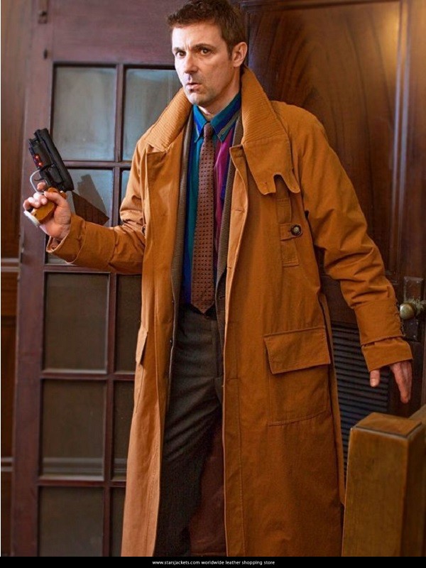 Blade Runner Rick Deckard Harrison Ford Brown Cotton Coat