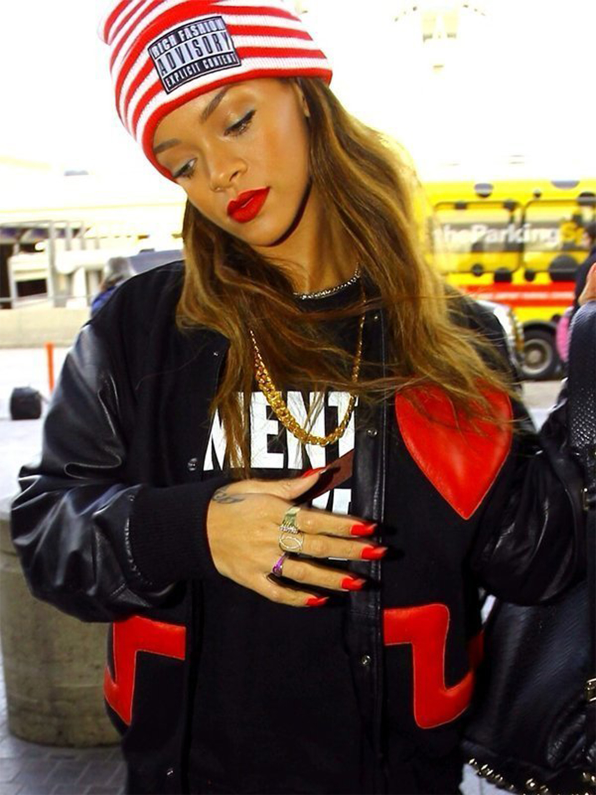 Rihanna Valentine Day Varsity Jacket