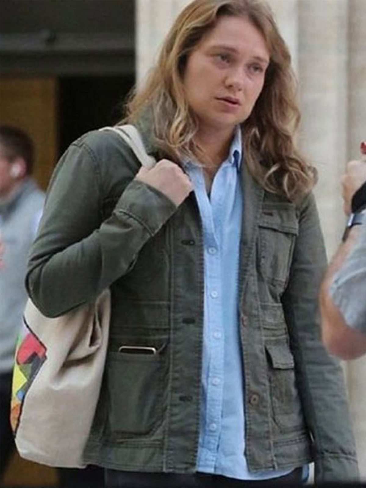 Run Ruby Dixie Cotton Green Jacket