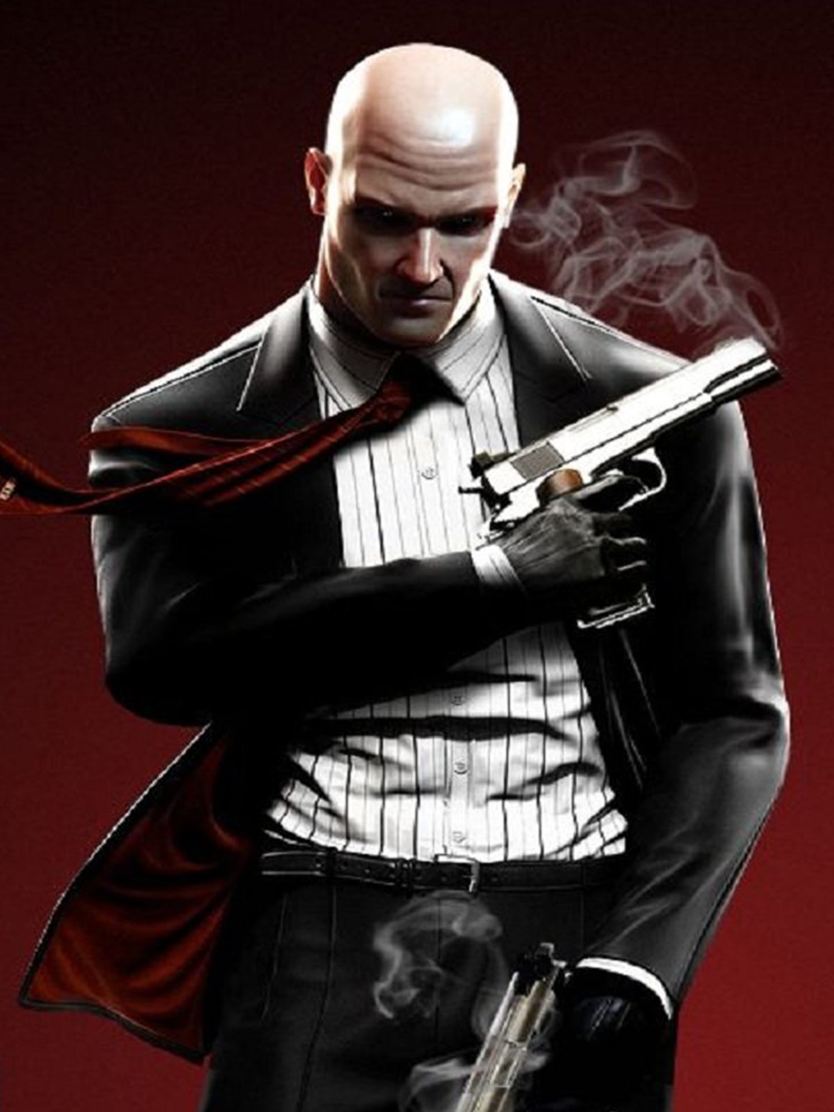 Rupert Friend Hitman Agent 47 Black Coat