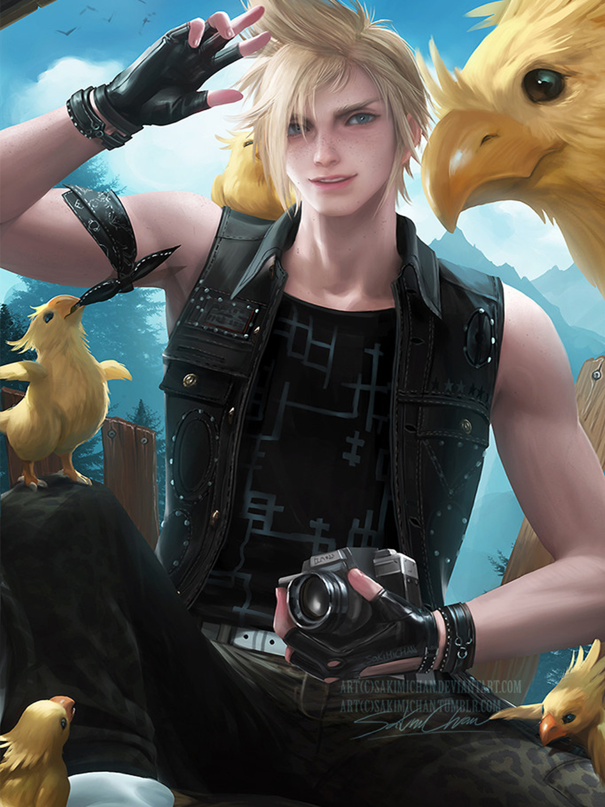 Sakimichan Game Prompto Vest