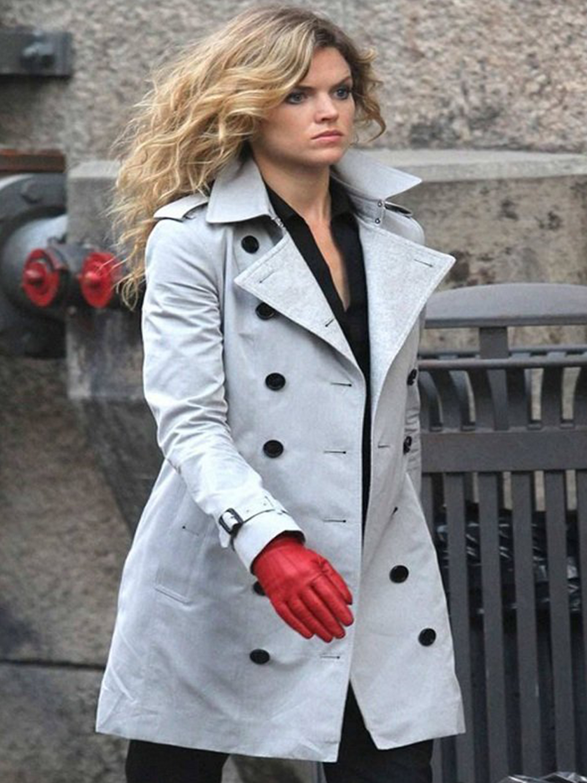 Sean Pertwee Gotham Series Double Breasted Coat