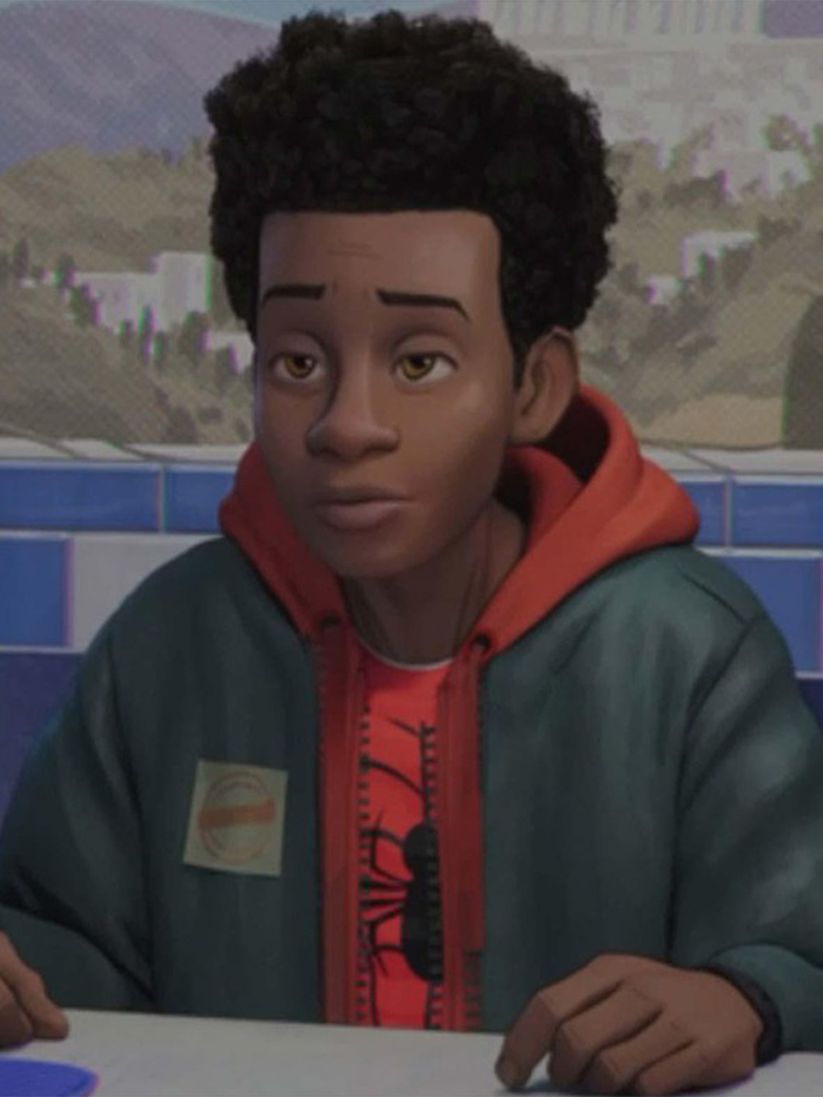 Spiderman Into The Spider Verse Miles Morales Hoodie Jacket