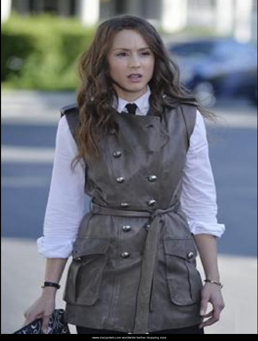 Troian Bellisario Pretty Little Liars Coat