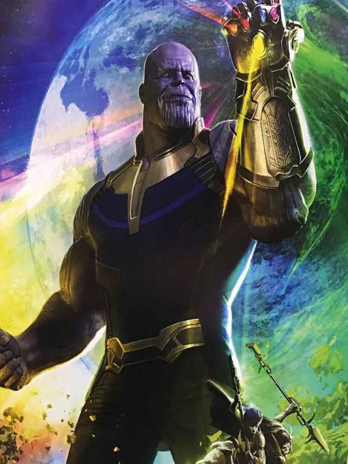 Thanos Avengers Infinity War Vest Jacket