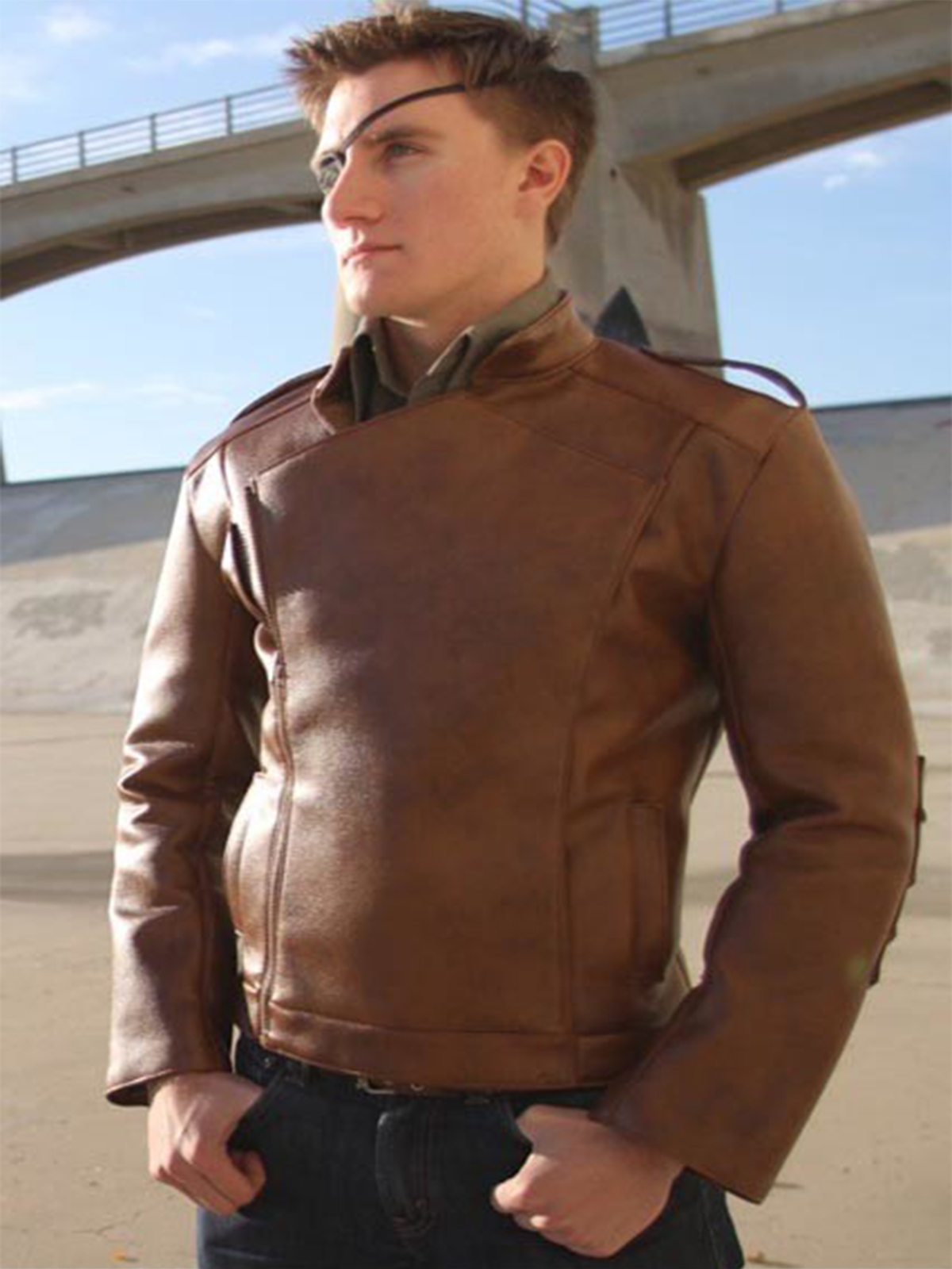 The Rocket Motorcycle Leather Jacket