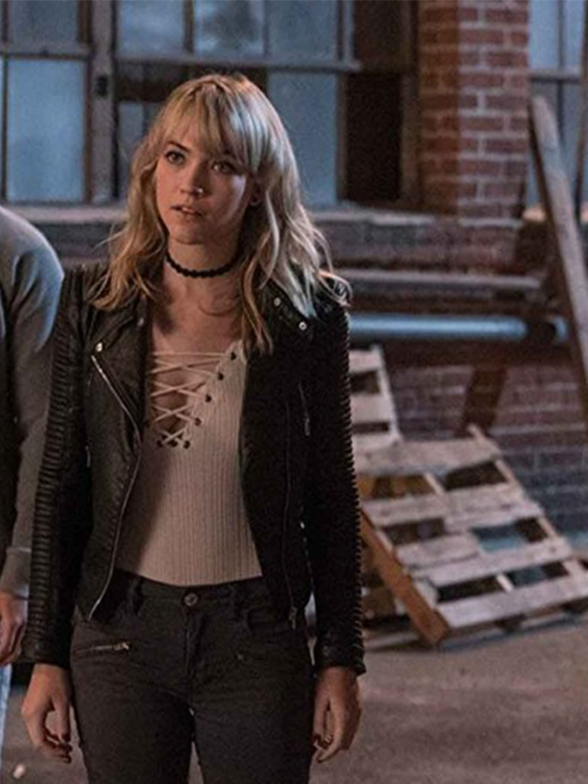 Truth Or Dare Black Jacket Wear By Violett Beane