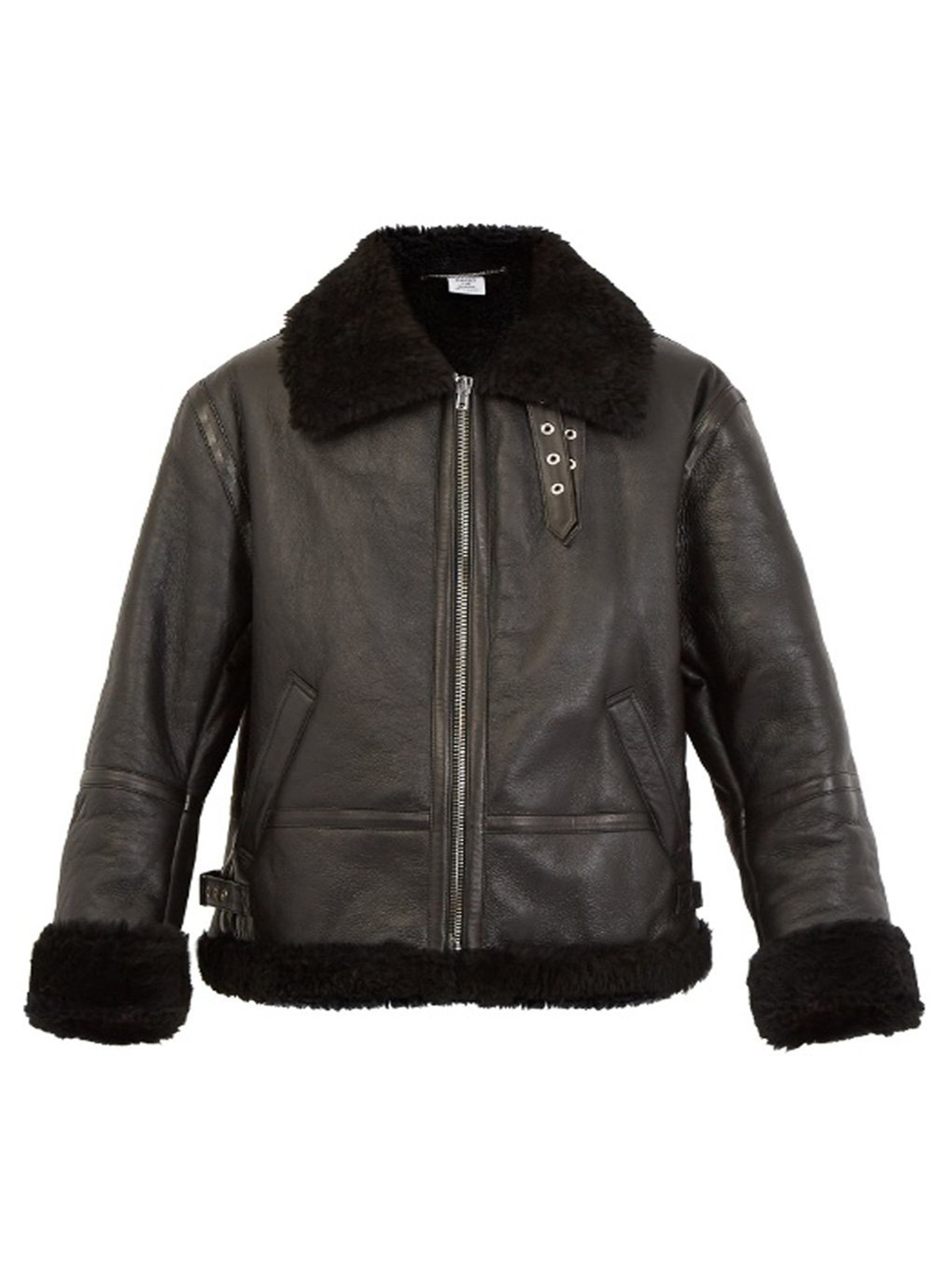 Vetements Men's Black Oversized Jacket