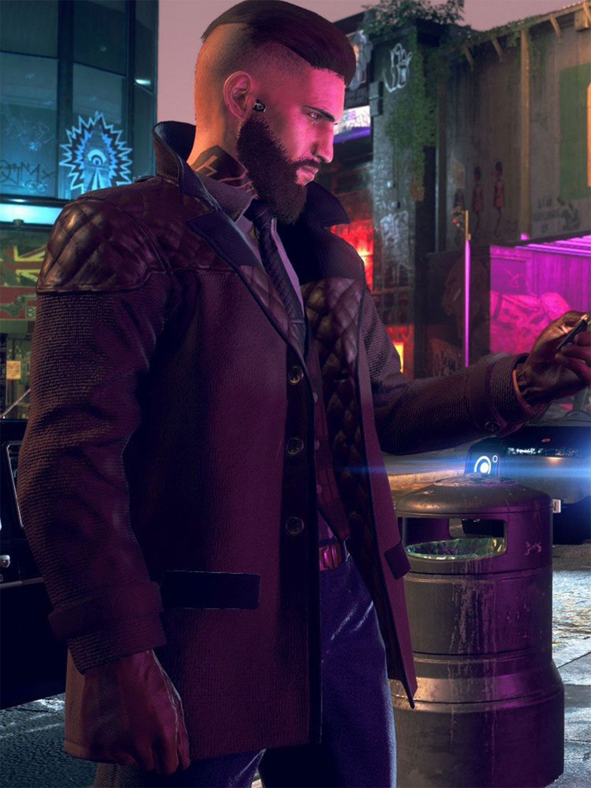 Watch Dogs Legion Black Coat