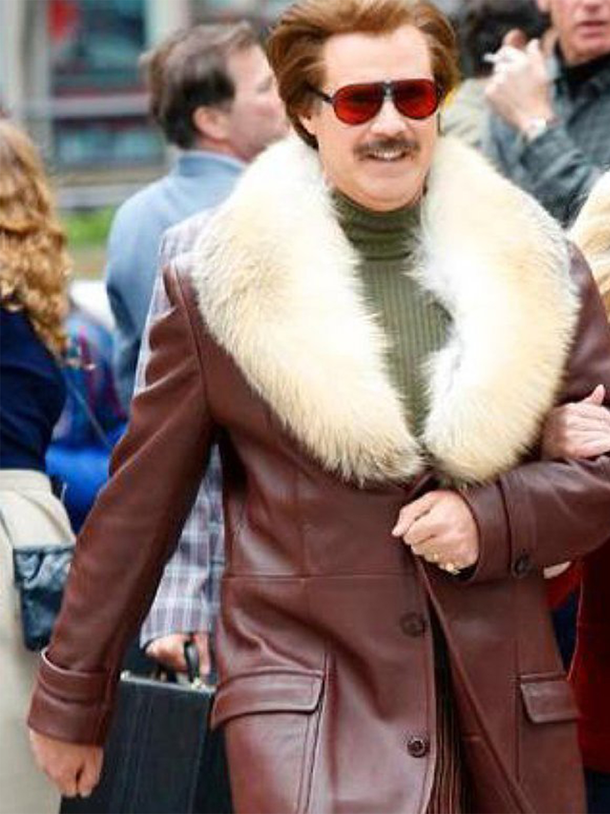 Will Ferrell Anchorman 2 Legend Continues Ron Burgundy Coat