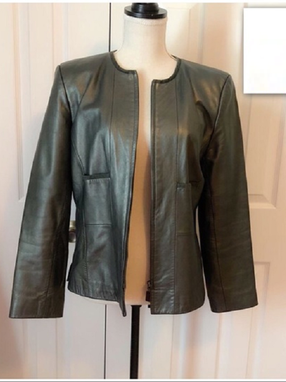 Women's Doncaster Black Leather Jacket