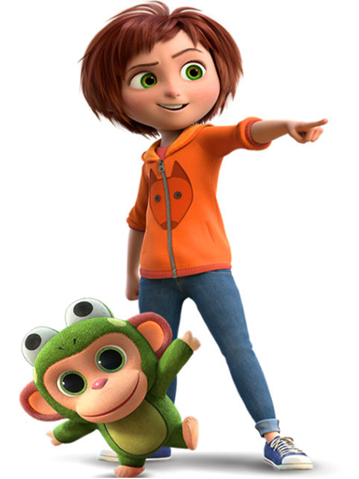 Wonder Park Movie June Orange Jacket