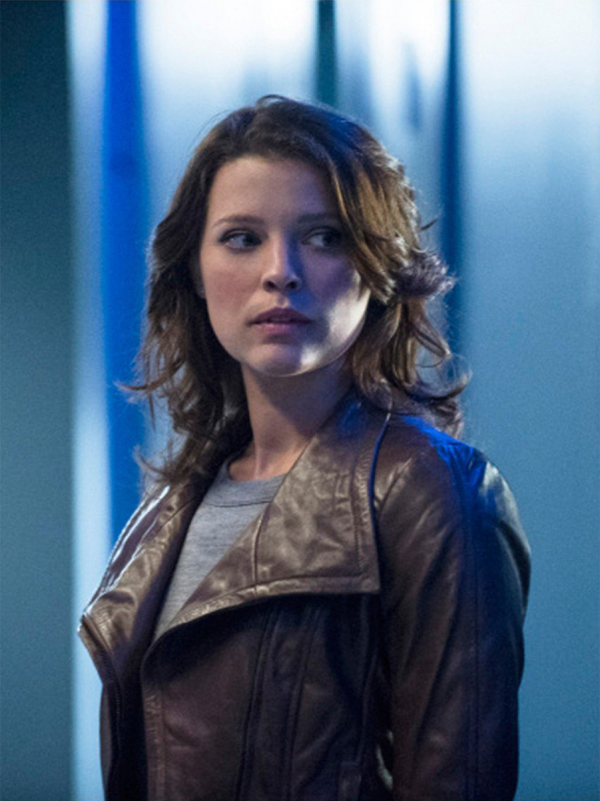 Anderson Arrow Audrey Marie Brown Biker Leather Jacket