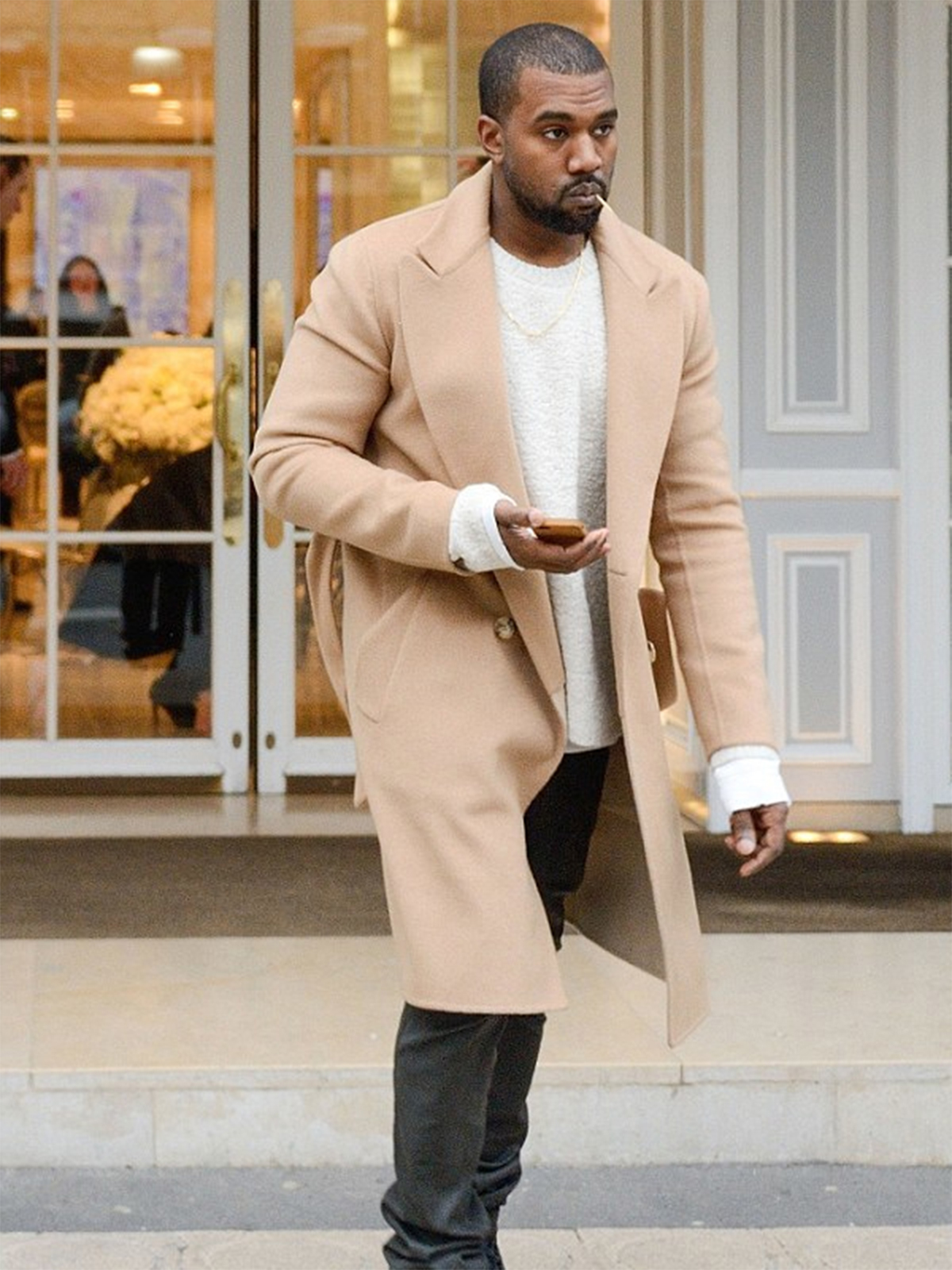 Kanye West Trench Coat