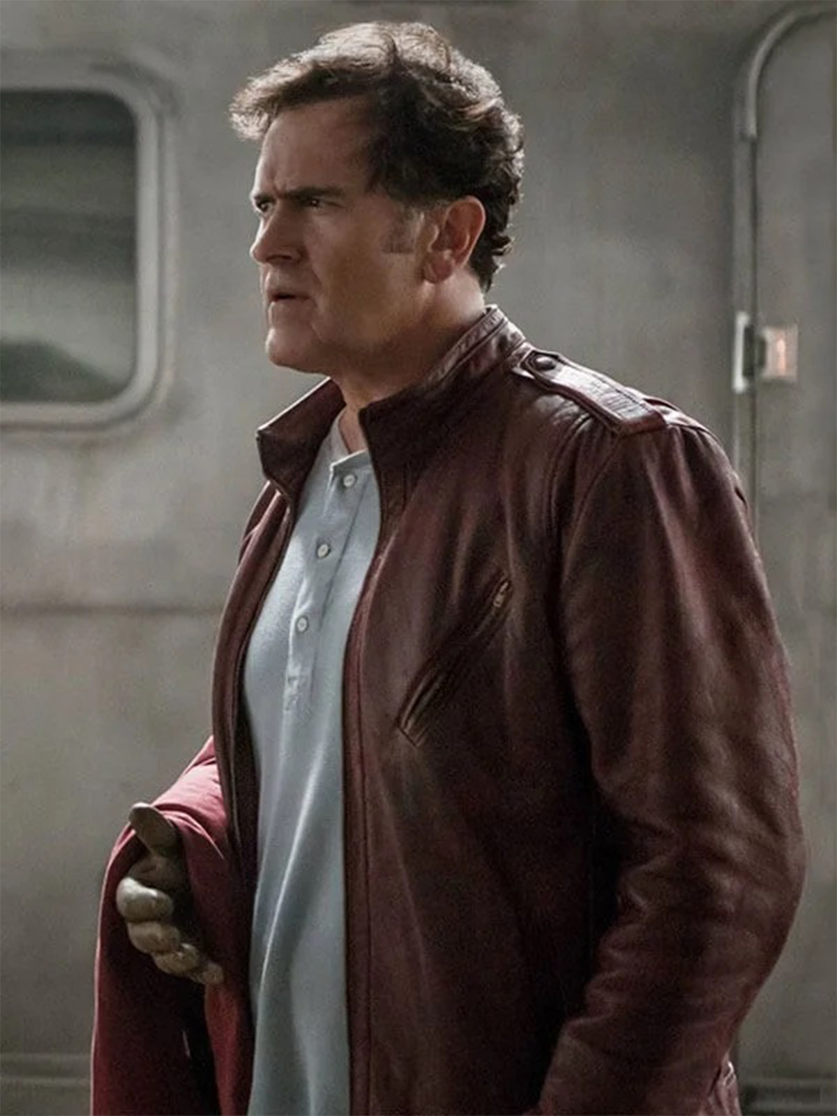 Bruce Campbell Ash vs Evil Dead Leather Jacket
