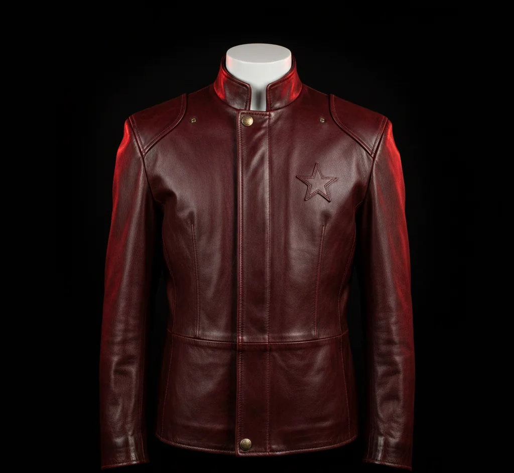 Red Guardian Avengers Secret Wars Leather Jacket -  David Harbour Soviet Super Soldier Premium Bomber Jacket