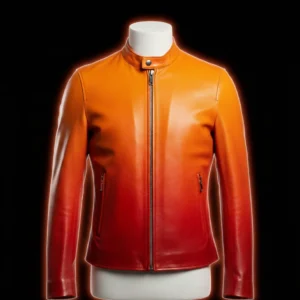 Johnny Storm Human Torch Leather Jacket - Joseph Quinn Fantastic Four Red Racing Bomber Jacket