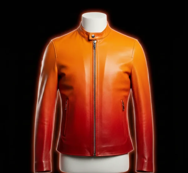 Johnny Storm Human Torch Leather Jacket – Joseph Quinn Fantastic Four Red Racing Bomber Jacket