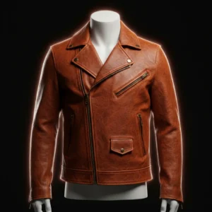 Red Guardian Avengers Secret Wars Leather Jacket - David Harbour Soviet Super Soldier Brown Bomber Jacket
