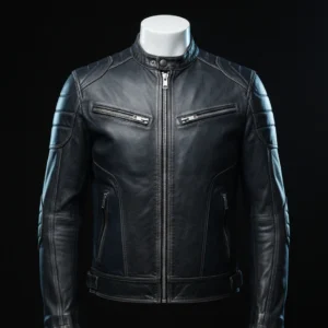 Taskmaster Avengers Secret Wars Leather Jacket - Olga Kurylenko Tactical Combat Hooded Jacket