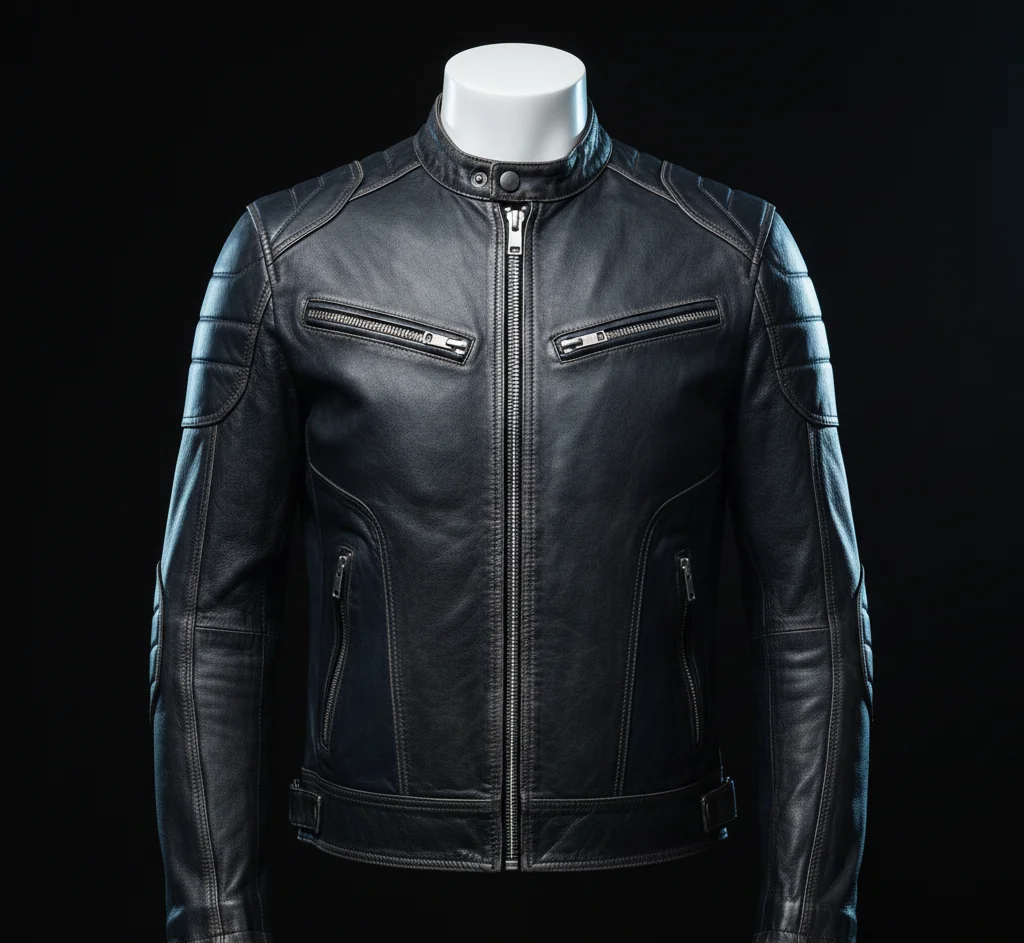 Taskmaster Avengers Secret Wars Leather Jacket - Olga Kurylenko Tactical Combat Hooded Jacket