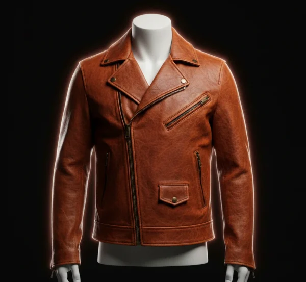 Red Guardian Avengers Secret Wars Leather Jacket – David Harbour Soviet Super Soldier Brown Bomber Jacket