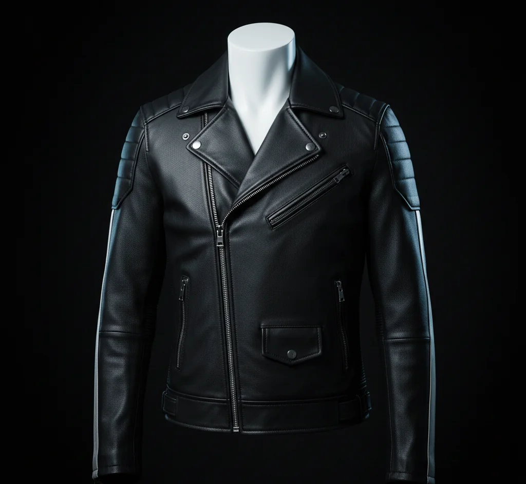 Winter Soldier Avengers Secret Wars Leather Jacket - Sebastian Stan Bucky Barnes Black Tactical Jacket