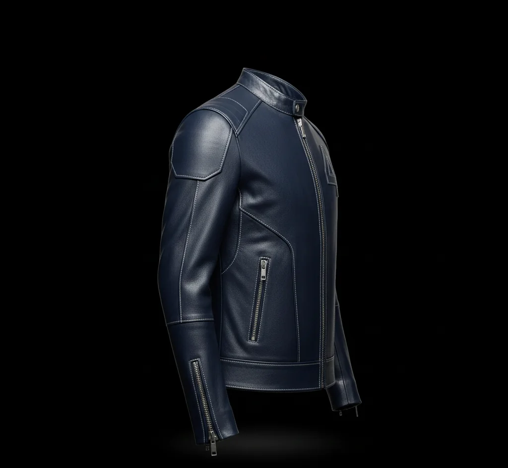Reed Richards Mr Fantastic Leather Jacket – Pedro Pascal Fantastic Four Blue Scientific Coat