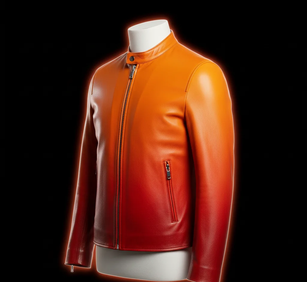 Johnny Storm Human Torch Leather Jacket – Joseph Quinn Fantastic Four Red Racing Bomber Jacket
