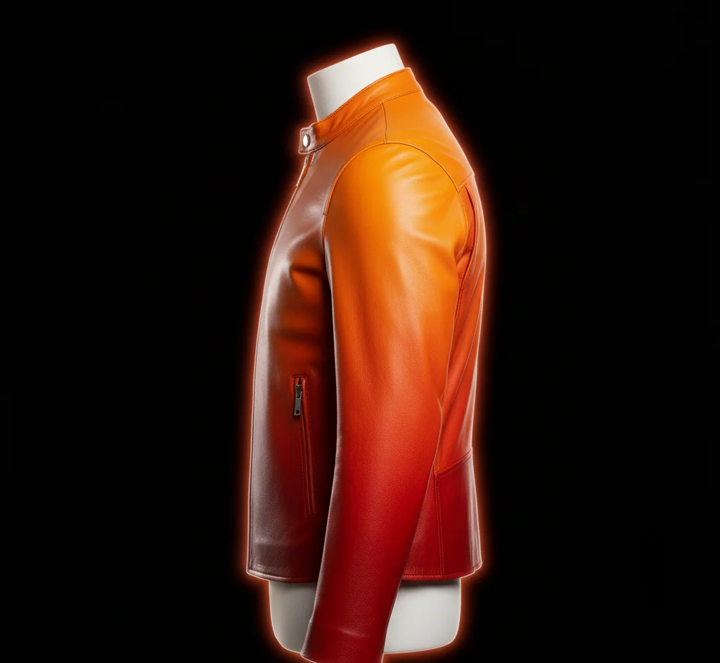 Johnny Storm Human Torch Leather Jacket – Joseph Quinn Fantastic Four Red Racing Bomber Jacket